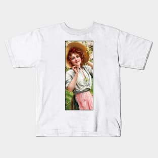 Springtime by Emile Vernon Kids T-Shirt